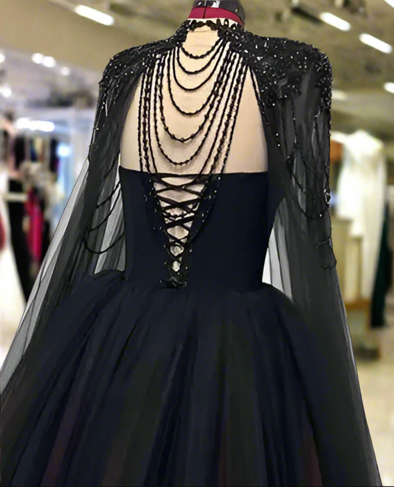 Black gothic ball gown online