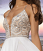 Beach Boho Lightweight Minimalist Wedding Dress with Open Back - Lumina Brides