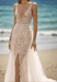 Minimalist Sexy Destination Beach Wedding Dress - Lumina Brides